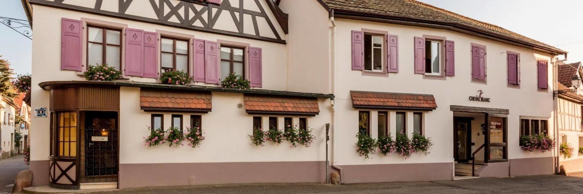 Auberge Du Cheval Blanc Depuis 1785 Westhalten Екстериор снимка